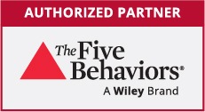 Authorized partner logo for "The Five Behaviors,"